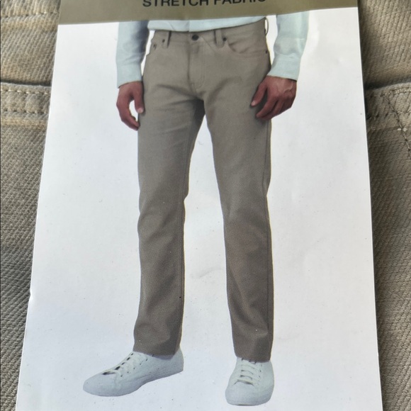 Jachs Beige 5-pocket 32x34 pants stretch nwt - Picture 4 of 7